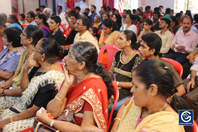 Hundreds gathered to the One Day Fasting prayer organized by Grace Ministry at it's Prayer Center at Balmatta, Mangalore here on October 12th, Friday 2018. 